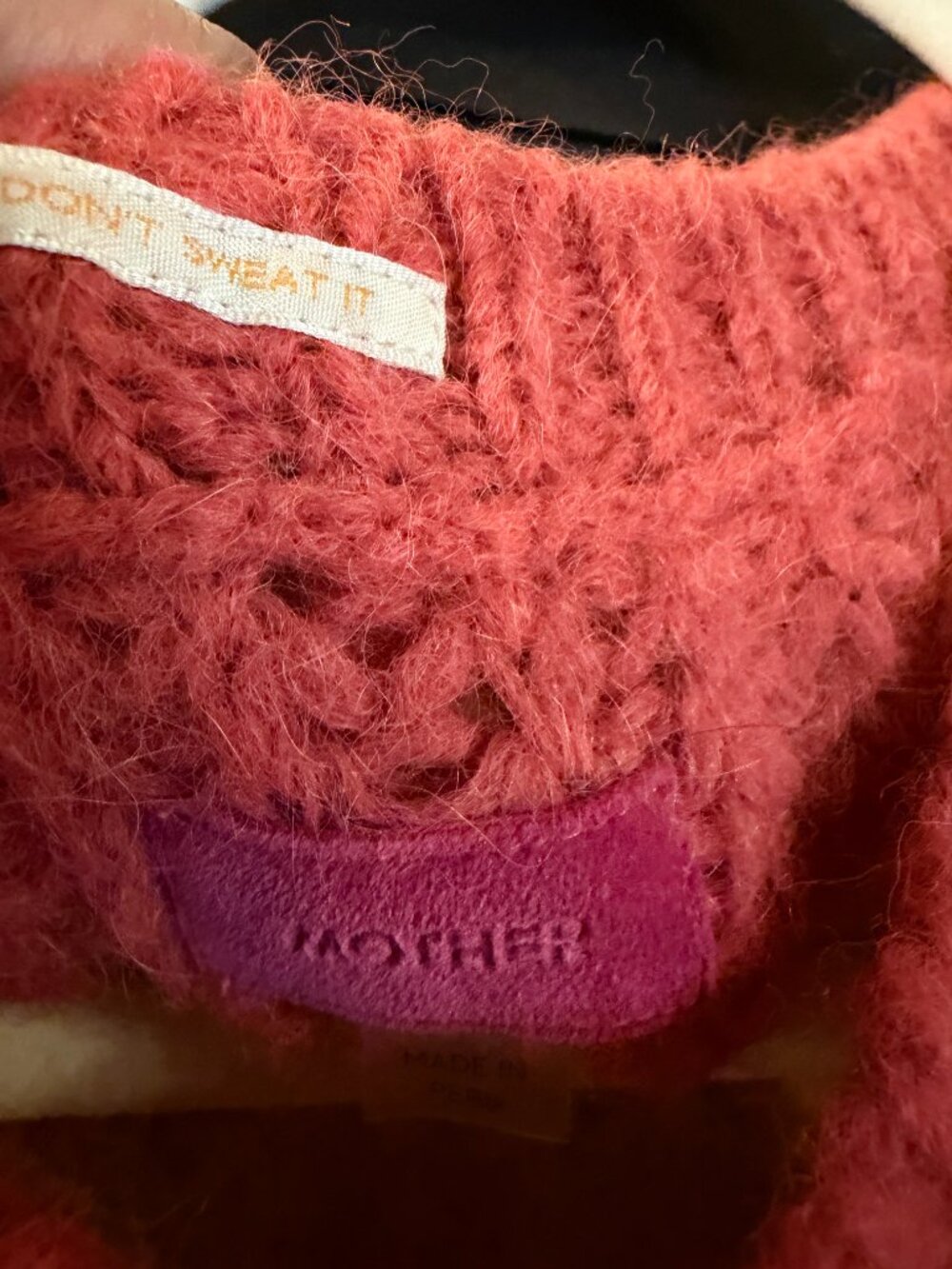 Mother Stripped Sleeveless Sweater - Picture 4 of 5